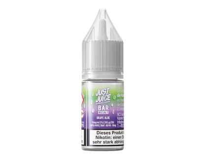 Just Juice - Bar - Grape Aloe - 10ml Fertigliquid (Nikotinsalz) - Grape Aloe 1er Packung 10 mg/ml - Vapes4you
