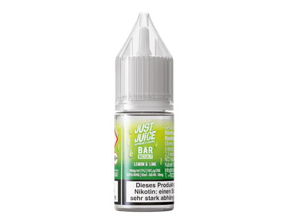 Just Juice - Bar - Lemon & Lime - 10ml Fertigliquid (Nikotinsalz) - Lemon & Lime 1er Packung 10 mg/ml - Vapes4you