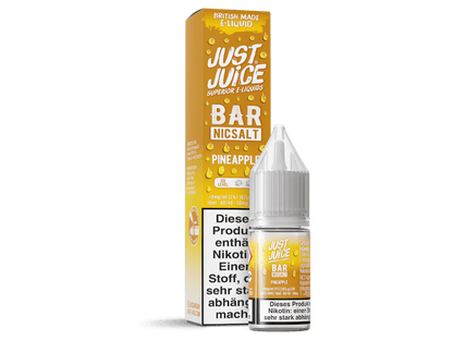 Just Juice - Bar - Pineapple - 10ml Fertigliquid (Nikotinsalz) - Pineapple 1er Packung 10 mg/ml - Vapes4you