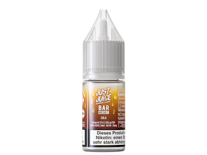 Just Juice - Bar - Cola - 10ml Fertigliquid (Nikotinsalz)