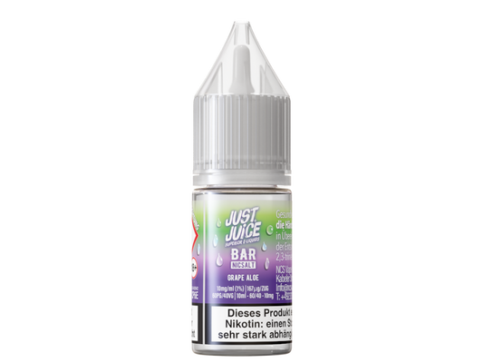 Just Juice - Bar - Grape Aloe - 10ml Fertigliquid (Nikotinsalz)