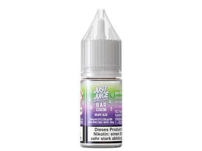 Just Juice - Bar - Grape Aloe - 10ml Fertigliquid (Nikotinsalz)