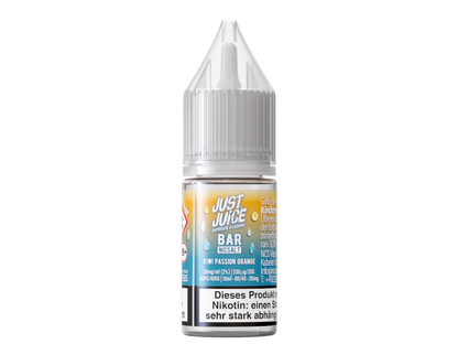 Just Juice - Bar - Kiwi Passion Orange - 10ml Fertigliquid (Nikotinsalz)
