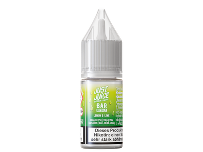 Just Juice - Bar - Lemon & Lime - 10ml Fertigliquid (Nikotinsalz)