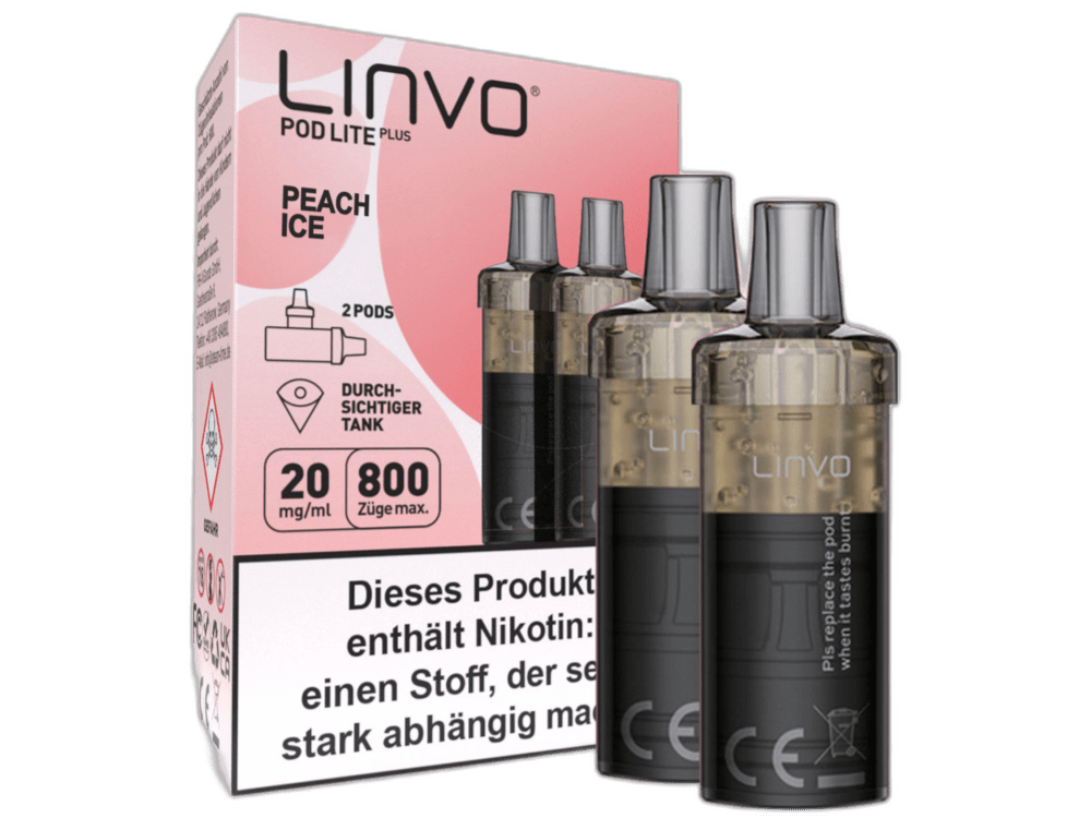 Linvo - Pod Lite Plus - 2ml Prefilled Cartridge (2 Stück) - Blueberry Pomegranate Lemonade 1er Packung 20 mg/ml - Vapes4you