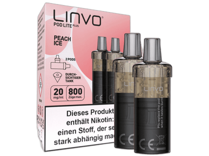 Linvo - Pod Lite Plus - 2ml Prefilled Cartridge (2 Stück) - Blueberry Pomegranate Lemonade 1er Packung 20 mg/ml - Vapes4you