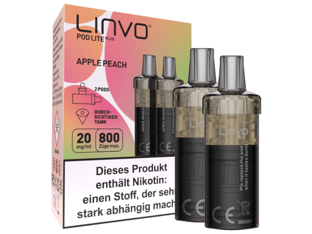 Linvo - Pod Lite Plus - 2ml Prefilled Cartridge (2 Stück) - Blueberry Pomegranate Lemonade 1er Packung 20 mg/ml - Vapes4you