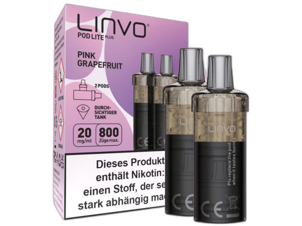 Linvo - Pod Lite Plus - 2ml Prefilled Cartridge (2 Stück) - Blueberry Pomegranate Lemonade 1er Packung 20 mg/ml - Vapes4you