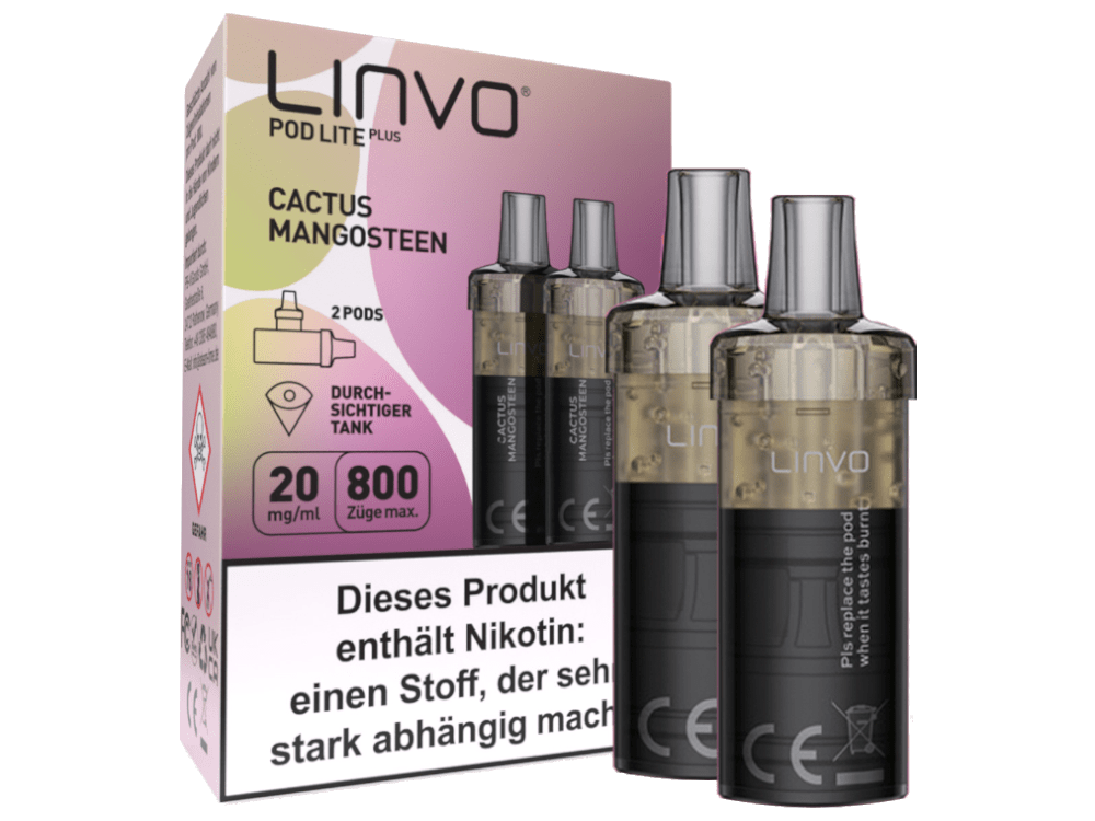 Linvo - Pod Lite Plus - 2ml Prefilled Cartridge (2 Stück) - Blueberry Pomegranate Lemonade 1er Packung 20 mg/ml - Vapes4you