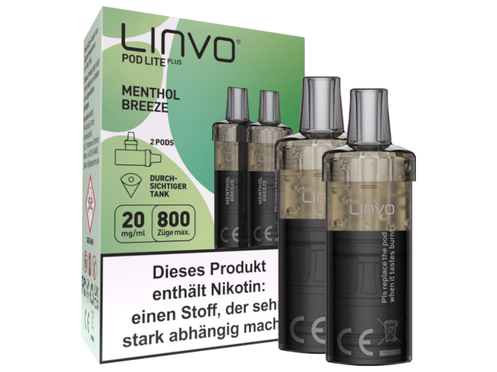 Linvo - Pod Lite Plus - 2ml Prefilled Cartridge (2 Stück) - Blueberry Pomegranate Lemonade 1er Packung 20 mg/ml - Vapes4you