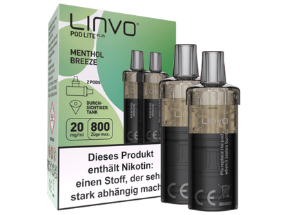 Linvo - Pod Lite Plus - 2ml Prefilled Cartridge (2 Stück) - Blueberry Pomegranate Lemonade 1er Packung 20 mg/ml - Vapes4you