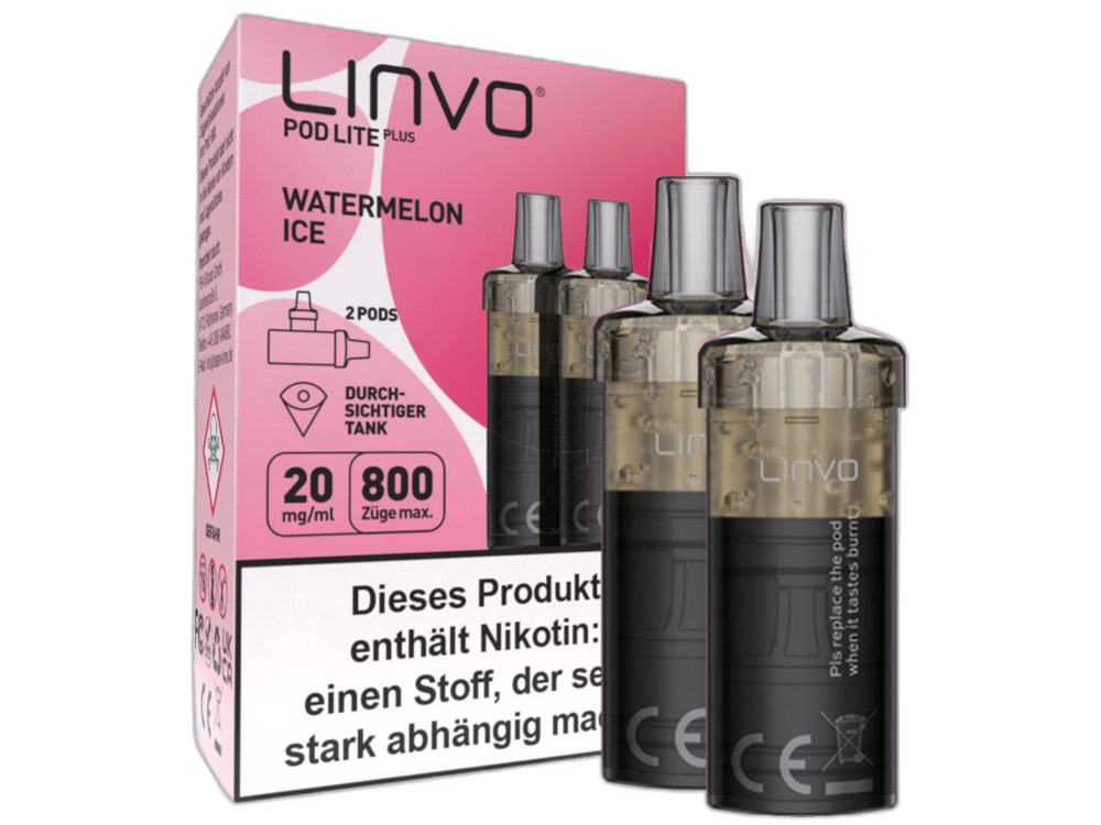 Linvo - Pod Lite Plus - 2ml Prefilled Cartridge (2 Stück) - Blueberry Pomegranate Lemonade 1er Packung 20 mg/ml - Vapes4you