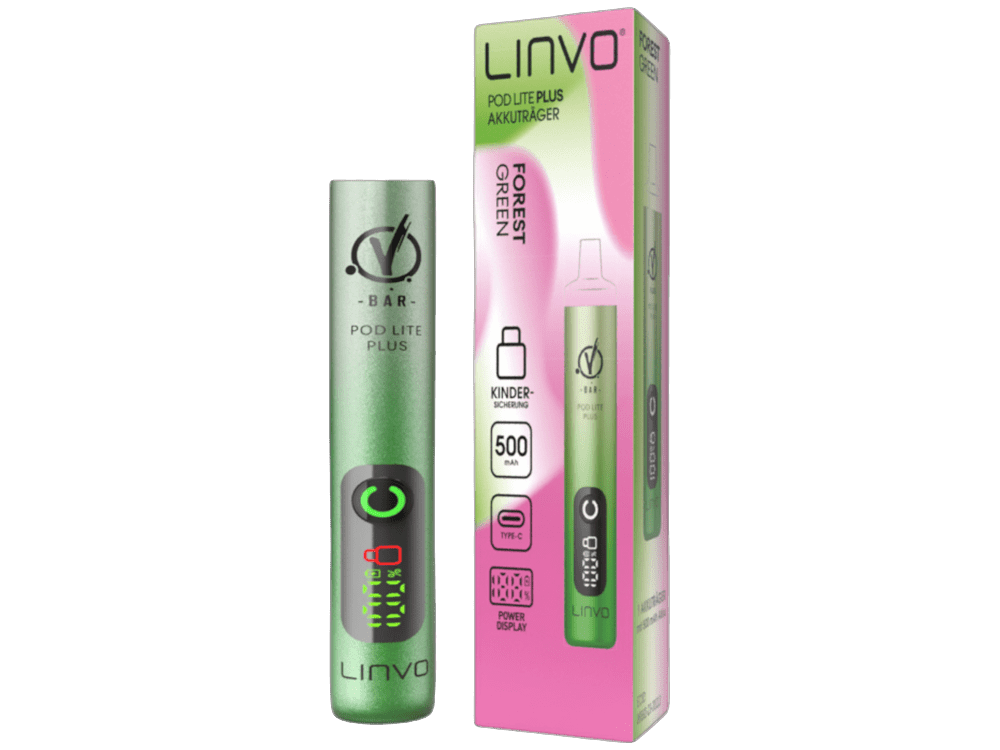 Linvo - Pod Lite Plus - 500mAh Akku (für Prefilled Pods) - grün 1er Packung - Vapes4you