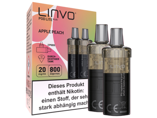 Linvo - Pod Lite Plus - 2ml Prefilled Cartridge (2 Stück)