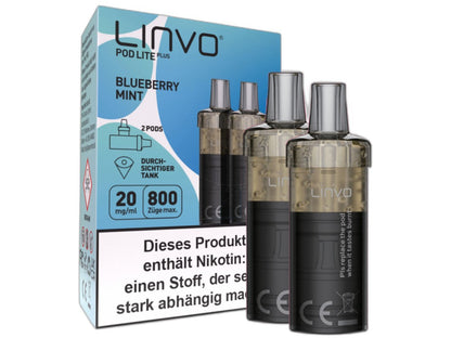Linvo - Pod Lite Plus - 2ml Prefilled Cartridge (2 Stück)