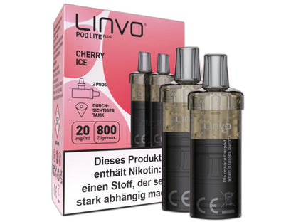 Linvo - Pod Lite Plus - 2ml Prefilled Cartridge (2 Stück)