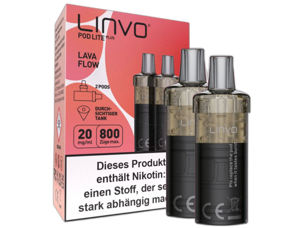 Linvo - Pod Lite Plus - 2ml Prefilled Cartridge (2 Stück)
