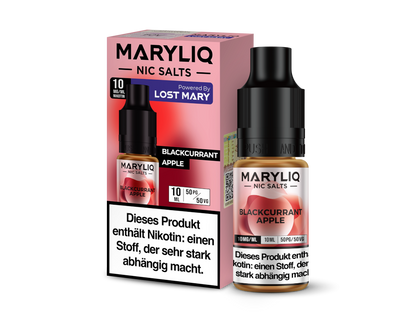 MARYLIQ - Blackcurrant Apple - 10ml Fertigliquid (Nikotinsalz)