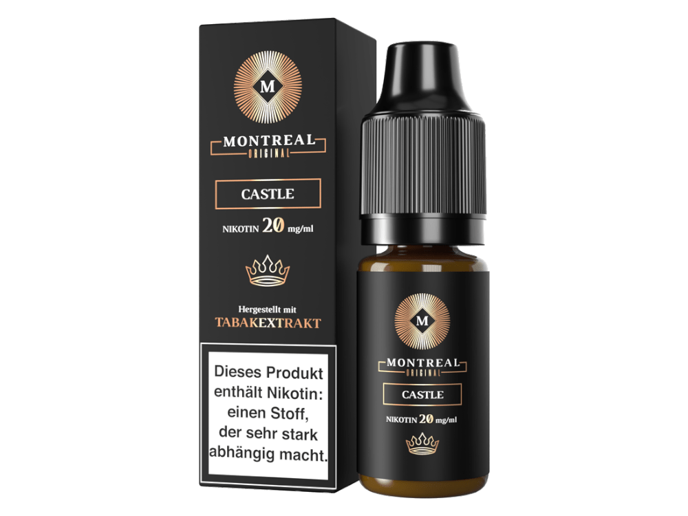 Montreal Original - Castle - 10ml Fertigliquid (Nikotinsalz) - Castle 1er Packung 20 mg/ml - Vapes4you