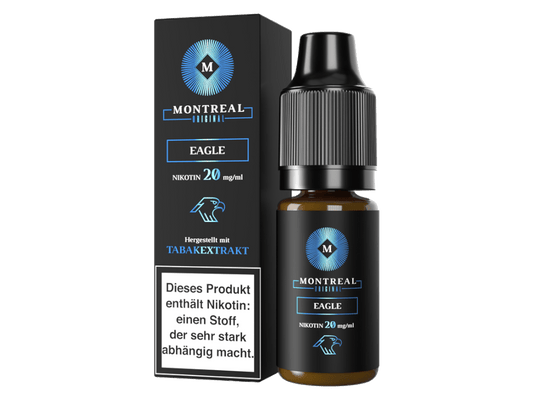 Montreal Original - Eagle - 10ml Fertigliquid (Nikotinsalz) - Eagle 1er Packung 20 mg/ml - Vapes4you