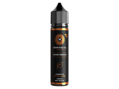 Montreal Original - Coffee Tobacco - Longfill Aroma 10ml (60ml Flasche)
