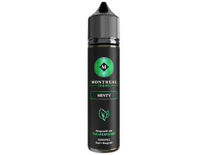 Montreal Original - Minty - 6ml Longfill Aroma (60ml Flasche)