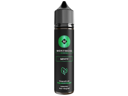 Montreal Original - Minty - 6ml Longfill Aroma (60ml Flasche)