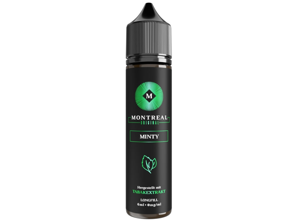 Montreal Original - Minty - 6ml Longfill Aroma (60ml Flasche)