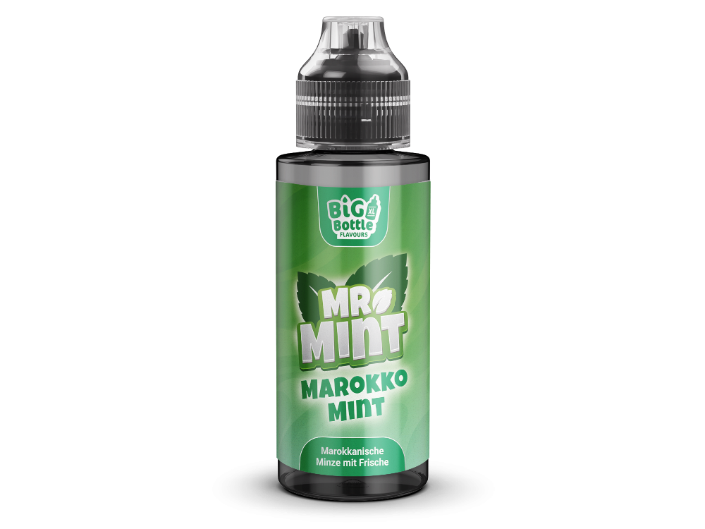 Big Bottle - Mr.Mint - Marokko Mint - Longfill Aroma 10ml (120ml Flasche)