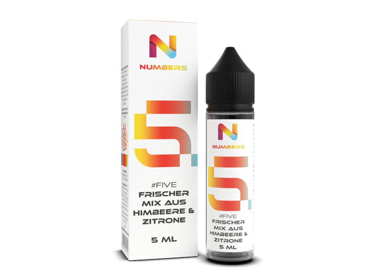 Numbers - #Five - Longfill Aroma 5ml (60ml Flasche) - #Five 1er Packung - Vapes4you