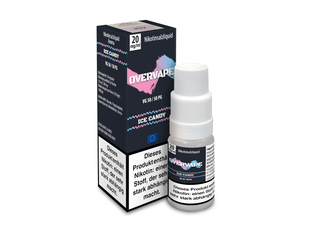 Overvape - Ice Candy - 10ml Fertigliquid (Nikotinsalz)