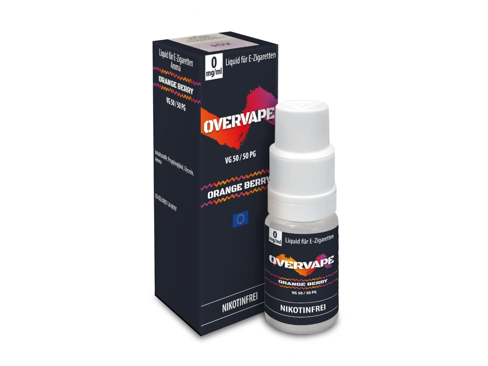 Overvape - Orange Berry - 10ml Fertigliquid (Nikotinsalz)
