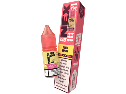 Pod Salt - NexLiq - Aqua Lemon - 10ml Fertigliquid (Nikotinfrei/Nikotinsalz) - Aqua Lemon 1er Packung 0 mg/ml - Vapes4you