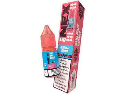 Pod Salt - NexLiq - Blue Razz Gummy - 10ml Fertigliquid (Nikotinfrei/Nikotinsalz) - Blue Razz Gummy 1er Packung 0 mg/ml - Vapes4you