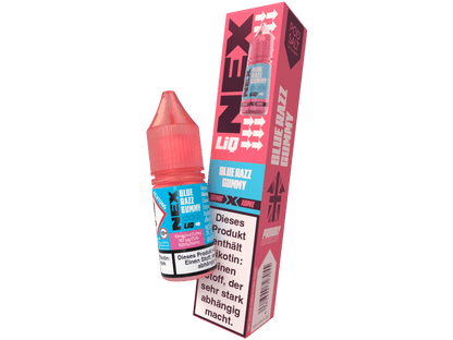 Pod Salt - NexLiq - Blue Razz Gummy - 10ml Fertigliquid (Nikotinfrei/Nikotinsalz) - Blue Razz Gummy 1er Packung 10 mg/ml - Vapes4you