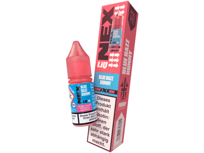 Pod Salt - NexLiq - Blue Razz Gummy - 10ml Fertigliquid (Nikotinfrei/Nikotinsalz) - Blue Razz Gummy 1er Packung 20 mg/ml - Vapes4you