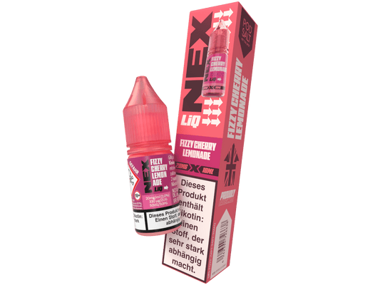 Pod Salt - NexLiq - Fizzy Cherry Lemonade - 10ml Fertigliquid (Nikotinfrei/Nikotinsalz) - Fizzy Cherry Lemonade 1er Packung 20 mg/ml - Vapes4you