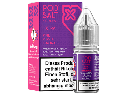 Pod Salt X - Pink Purple Lemonade - 10ml Fertigliquid (Nikotinsalz)