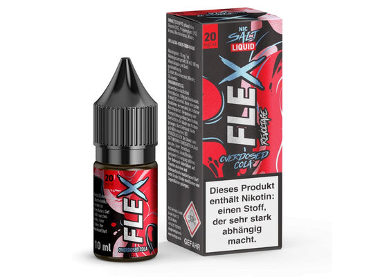 Revoltage - FLEX - Cola - 10ml Fertigliquid (Nikotinsalz) - Cola 1er Packung 20 mg/ml - Vapes4you