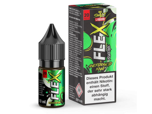 Revoltage - FLEX - Kiwi - 10ml Fertigliquid (Nikotinsalz) - Kiwi 1er Packung 20 mg/ml - Vapes4you