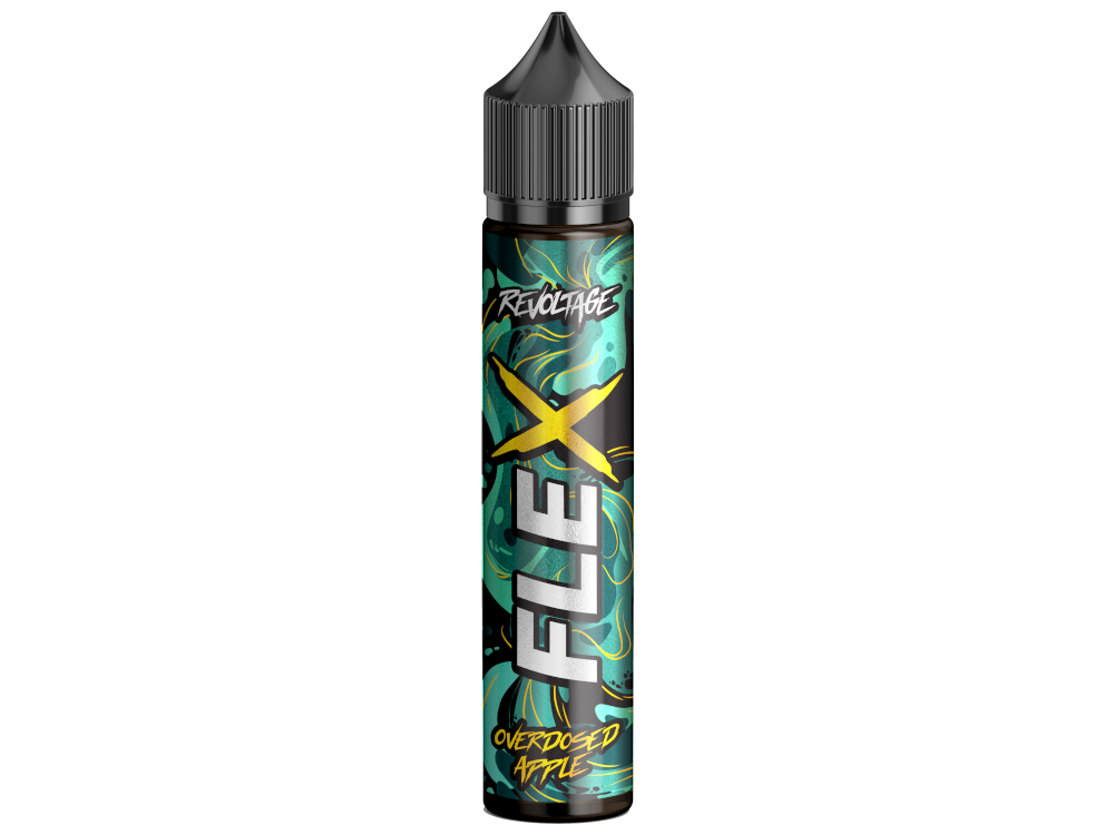Revoltage - FLEX - Overdosed Apple - Longfill Aroma 10ml (75ml Flasche)