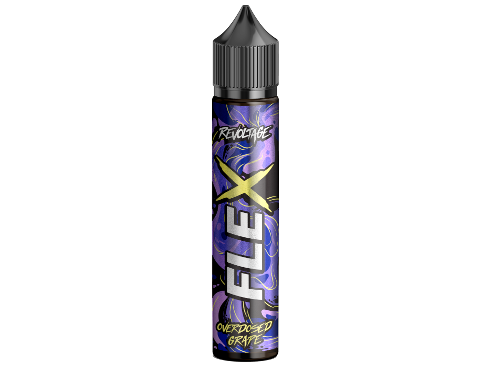 Revoltage - FLEX - Overdosed Grape - Longfill Aroma 10ml (75ml Flasche)