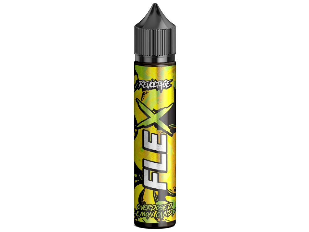 Revoltage - FLEX - Lemon Candy - 10ml Longfill Aroma (75ml Flasche)