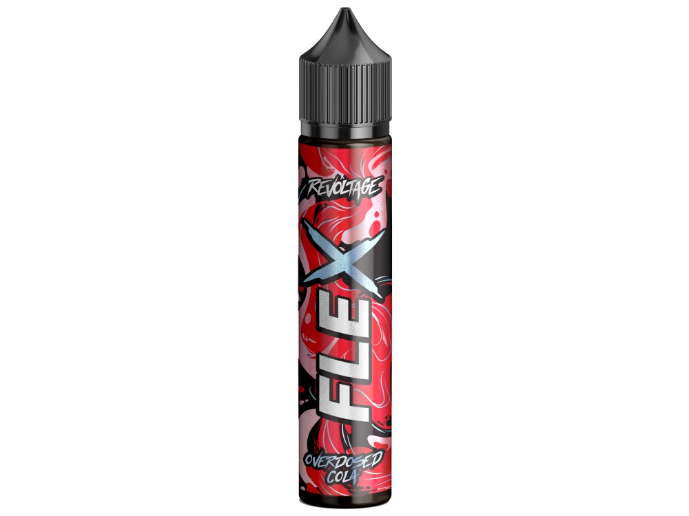 Revoltage - FLEX - Overdosed Cola - Longfill Aroma 10ml (75ml Flasche) - Cola 1er Packung - Vapes4you