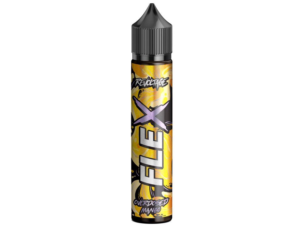 Revoltage - FLEX - Overdosed Mango - Longfill Aroma 10ml (75ml Flasche) - Mango 1er Packung - Vapes4you