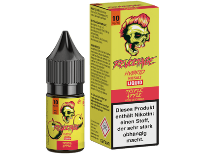 Revoltage - Tripple Apple - 10ml Fertigliquid (Hybrid Nikotinsalz) - Tripple Apple 1er Packung 10 mg/ml - Vapes4you