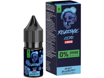 Revoltage - Tobacco Gold - Black Blueberry - 10ml Fertigliquid (Nikotinfrei)