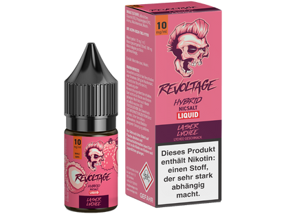 Revoltage - Laser Lychee - 10ml Ready-to-Equip (Hybrid Nicotine Salt)