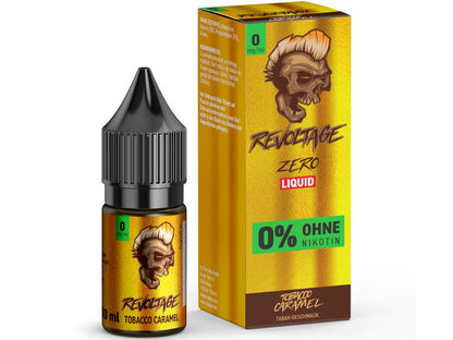 Revoltage - Tobacco Caramel - 10ml Fertigliquid (Nikotinfrei)