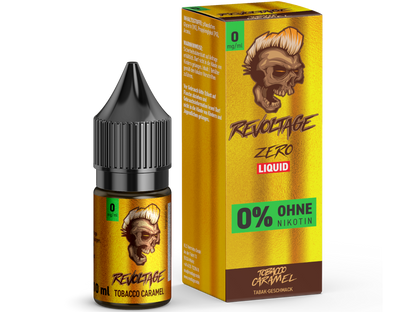 Revoltage - Tobacco Caramel - 10ml Fertigliquid (Nikotinfrei)